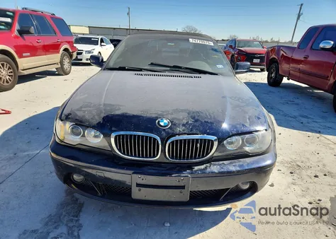 2006 BMW 325 Ci z USA, uszkodzony, nr VIN WBABW33436PX87806